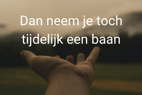tijdelijk een baan tijdelijk een baan