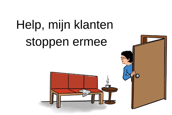 klanten stoppen klanten stoppen