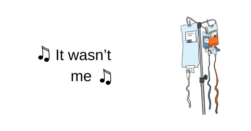 It wasn’t me!