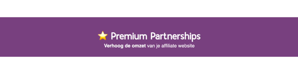 Premium Partnerships header