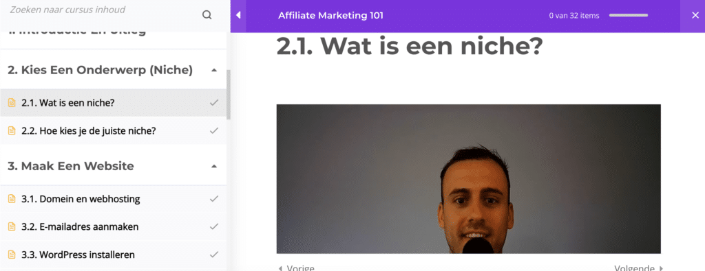 Affiliate Marketing 101 module 2