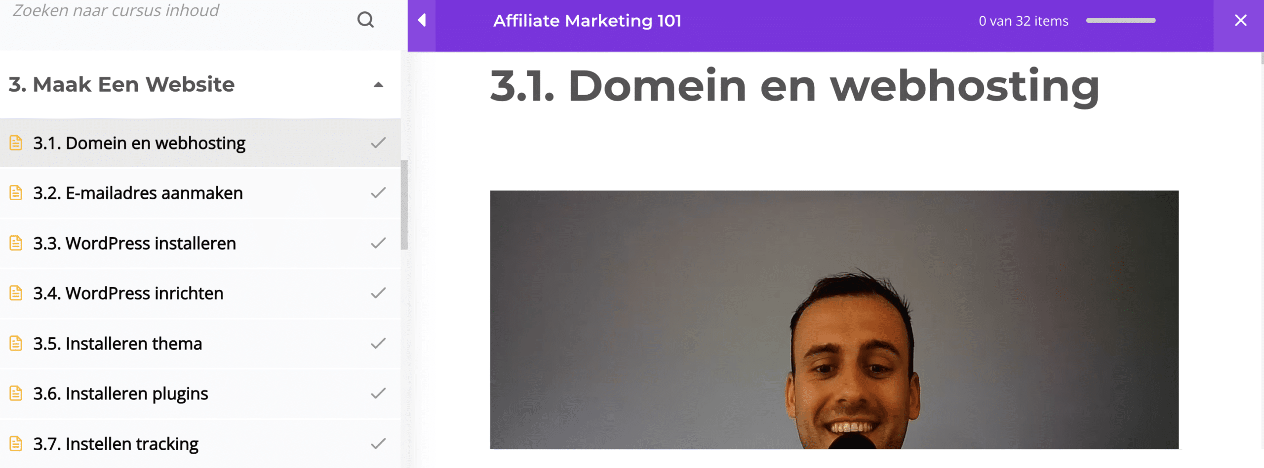 Affiliate Marketing 101 module 3