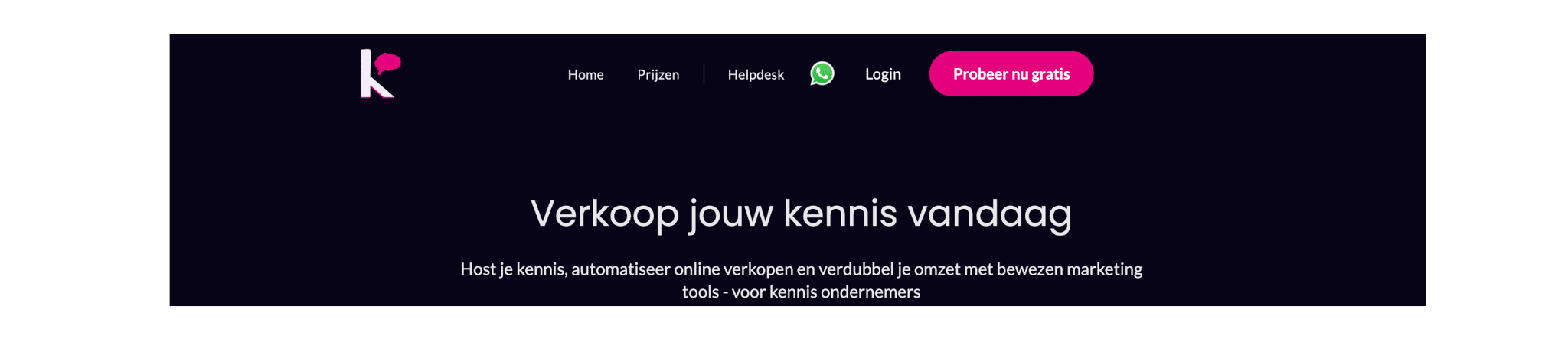 kennis.shop review banner