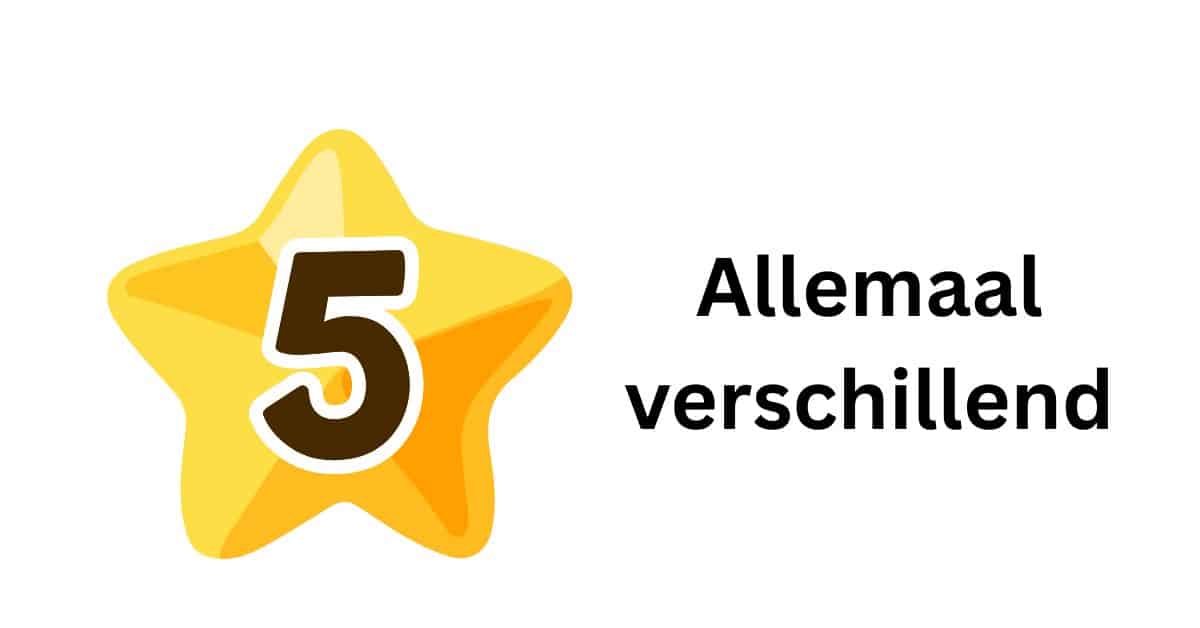 5 verschillende brilrecepten op 1 dag