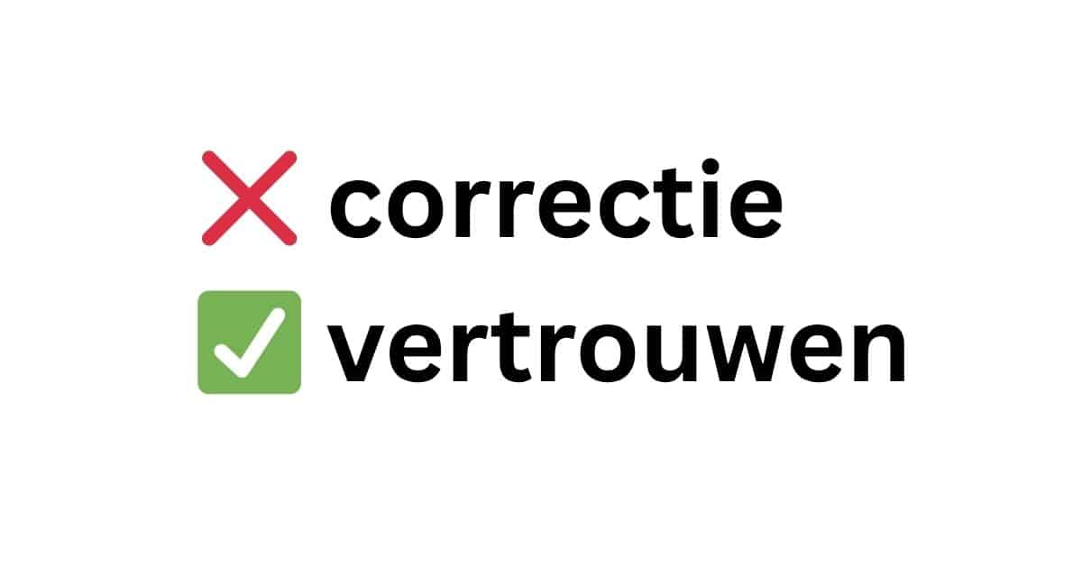 Wat als je ogen geen correctie nodig hebben, maar vertrouwen?