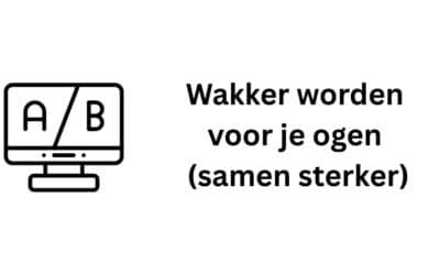 Wakker worden voor je ogen (samen sterker)